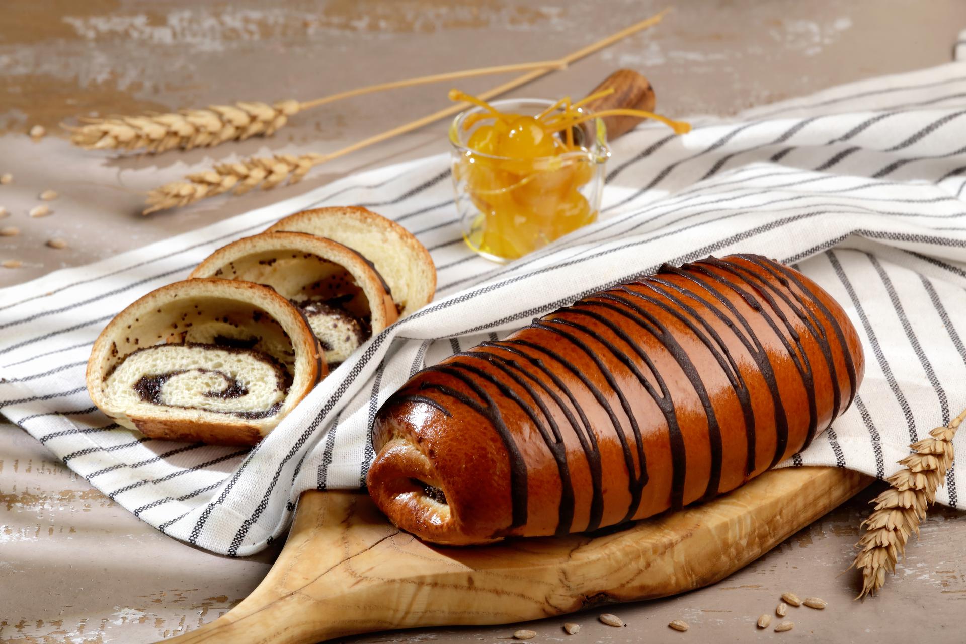 Булочки (рулет с маком), 100 гр